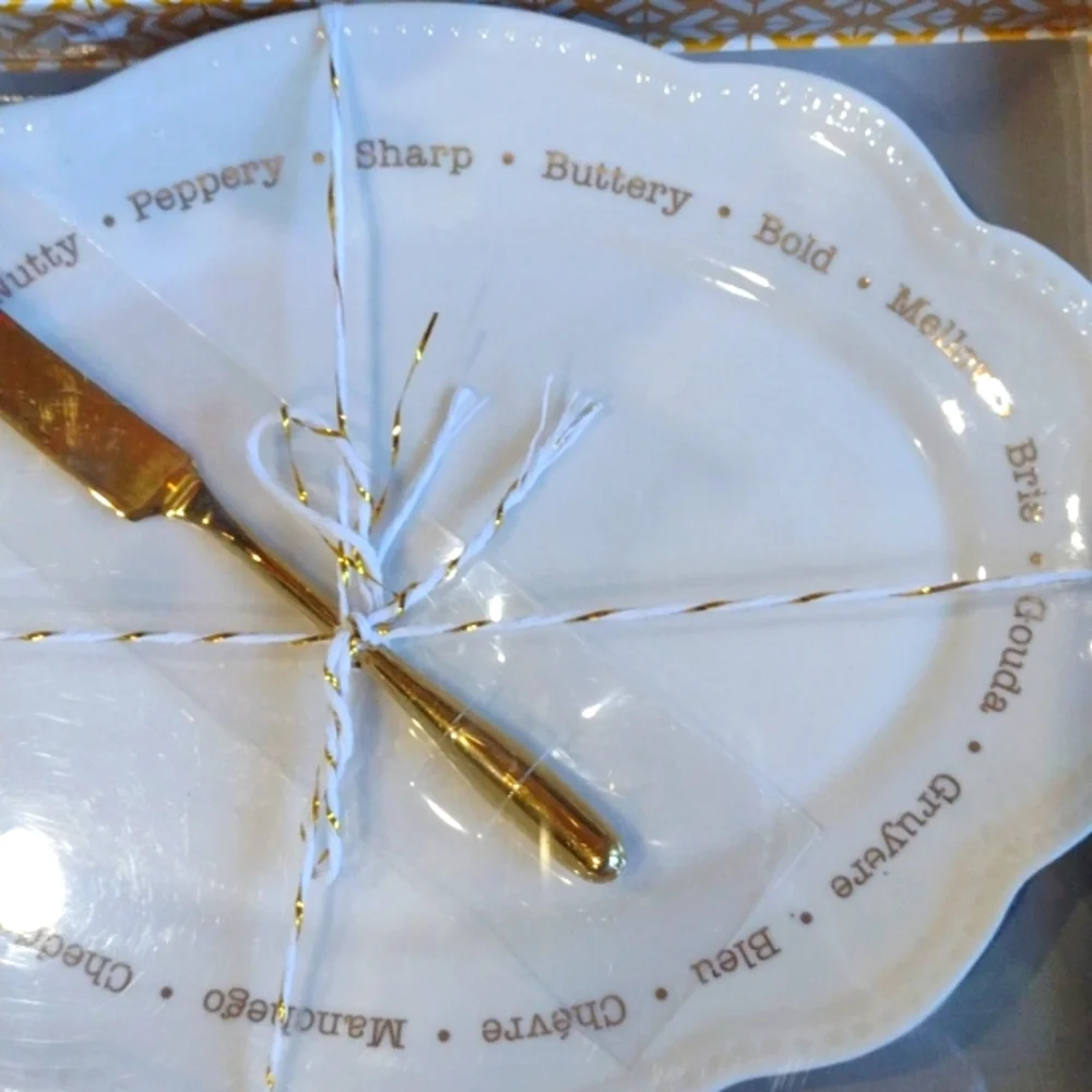 Cheese Plate Hostess Set - Picture 4 of 5